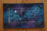 Galaxy Chart dice tray - white inlay