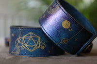 Star Chart bracelet - gold inlay