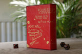 Red Dragon Caster Compendium - gold inlay