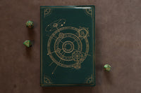 Conjurer notebook - gold inlay