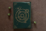 Conjurer notebook - gold inlay