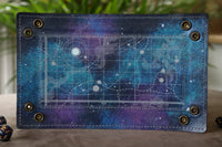 Galaxy Chart dice tray - white inlay