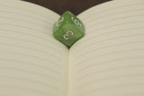 The Statement notebook - green with green/white inlay