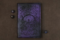 The Watchers notebook - black and purple