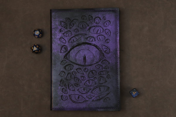 The Watchers notebook - black and purple