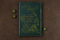 Herbalist notebook - green with green and gold inlay