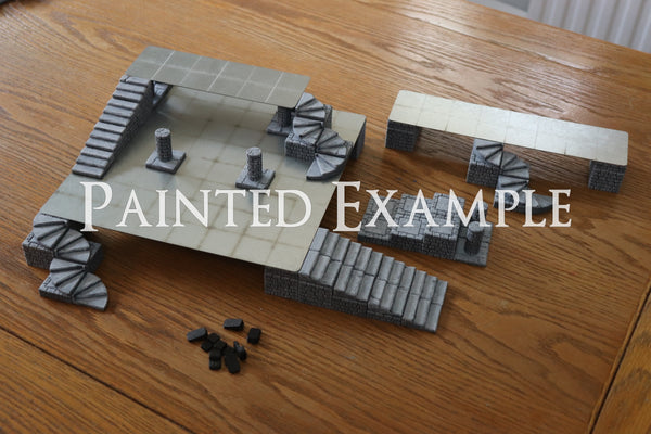 Modular Terrain - "Level-Up (large)" Expansion Pack - Unpainted