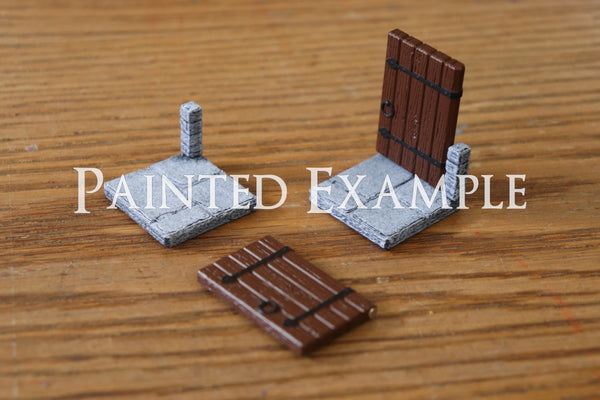 Modular Terrain - Doors (Wall) - Unpainted